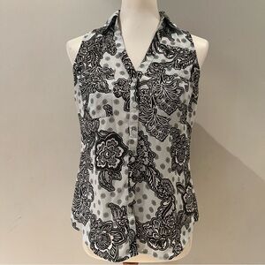 Express | Paisley Print Portofino Shirt